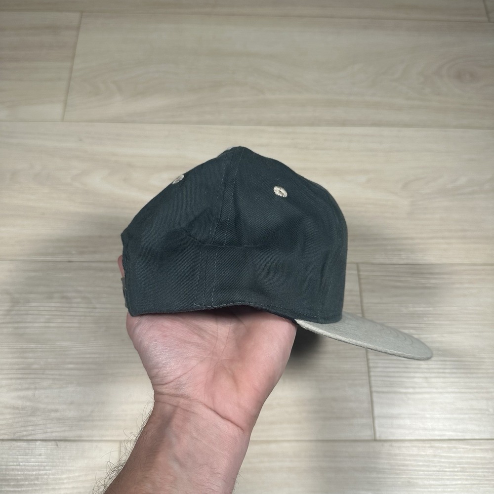 Milwaukee Brewers Miller Park Vintage 90s Snapback Hat MLB Green Cap Fantastic - Picture 5 of 8